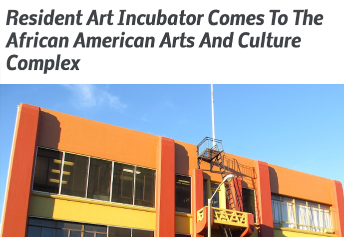 Resident Art Incubator Comes To The African American Arts And Culture Complex