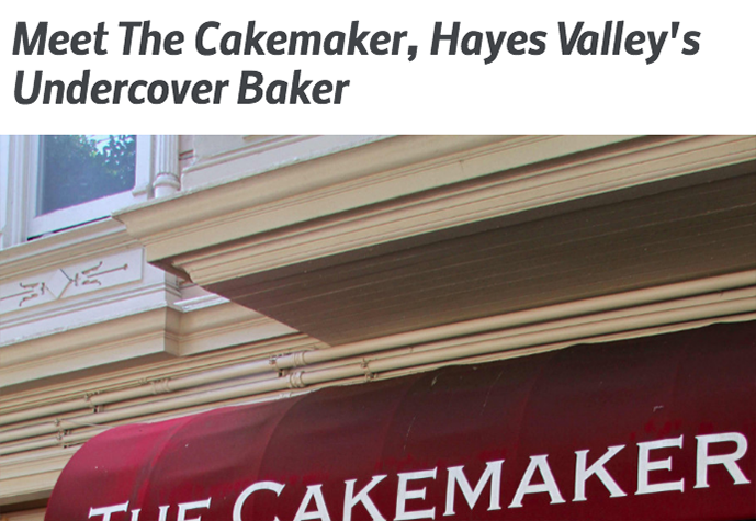 Meet The Cakemaker, Hayes Valley's Undercover Baker